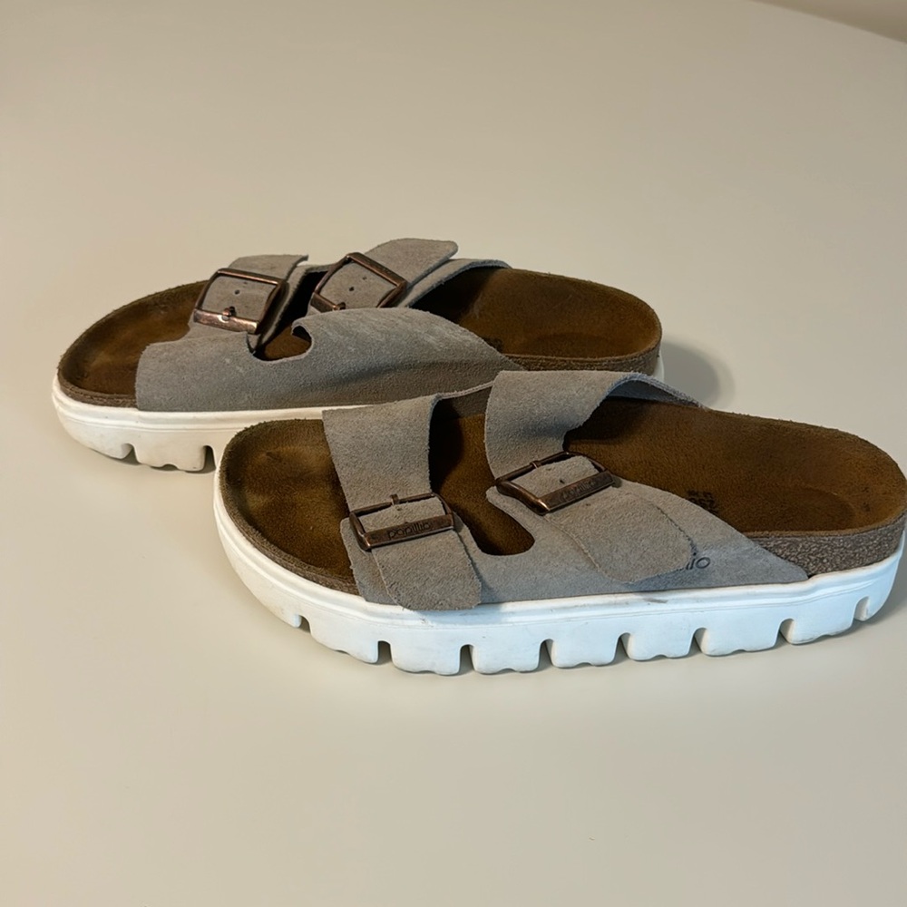 Birkenstock/papillo, platforms. Size 39